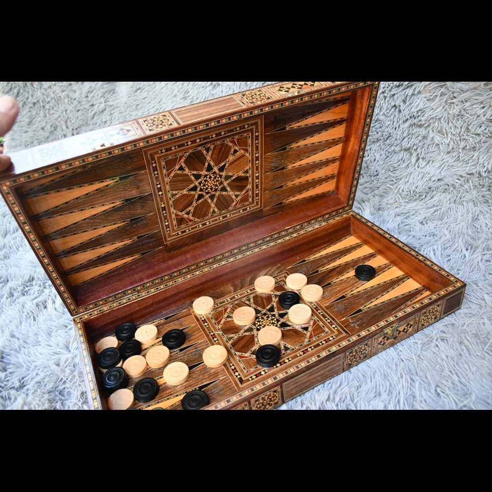 Backgammon Handmade - Picture 4 of 8